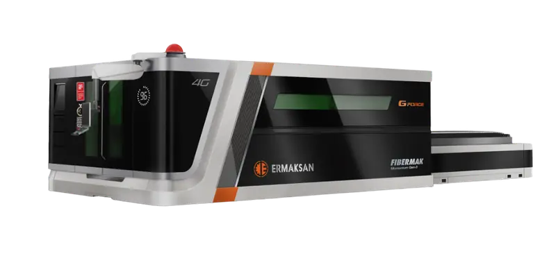 Mașină de tăiat cu laser fibră Ermaksan Momentum Gen 5